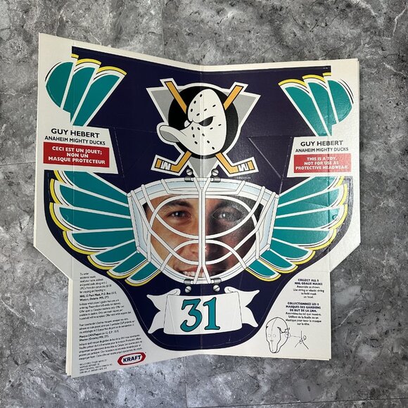 1994 1994-95 KRAFT GOALIE MASKS COMPLETE SET OF 8 - ROY POTVIN BELFOUR - Picture 6 of 9